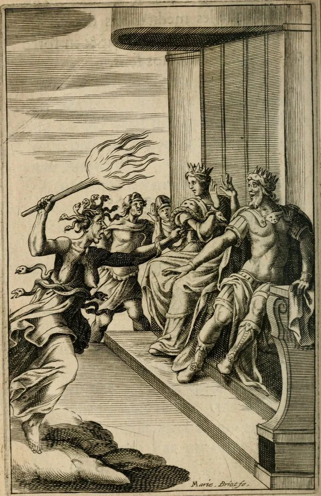 An illustration from Recueil d'emblemes diuers : auec des discours moraux, philosophiques, et politiques, tirez de diuers autheurs, anciens & modernes, 1638, leaf 317