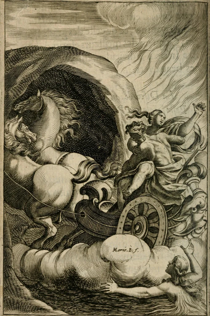 An illustration from Recueil d'emblemes diuers : auec des discours moraux, philosophiques, et politiques, tirez de diuers autheurs, anciens & modernes, 1638, leaf 325