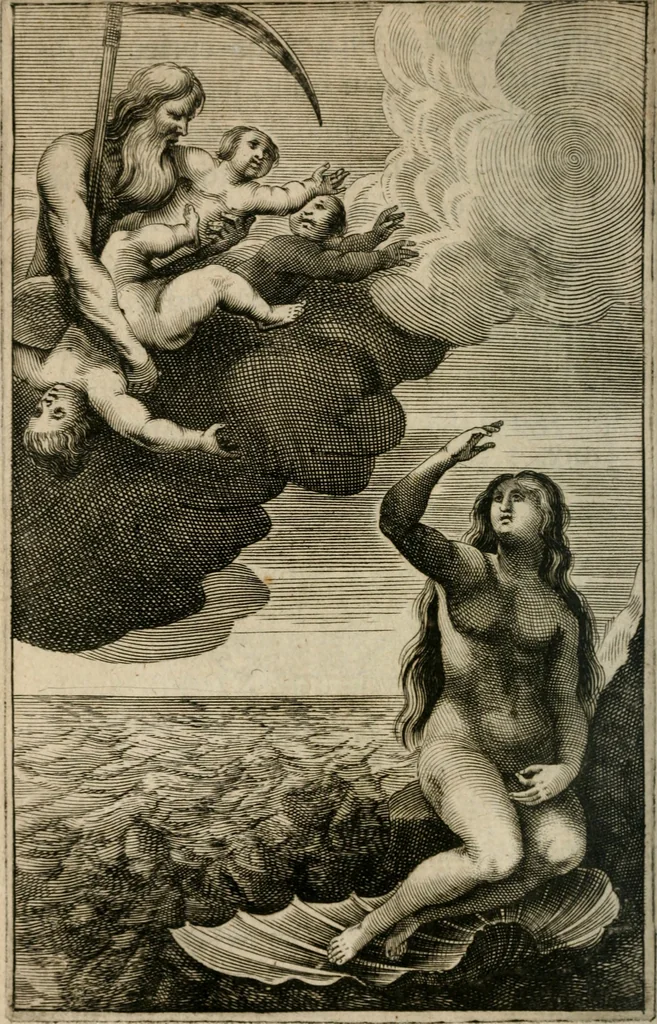 An illustration from Recueil d'emblemes diuers : auec des discours moraux, philosophiques, et politiques, tirez de diuers autheurs, anciens & modernes, 1638, leaf 401