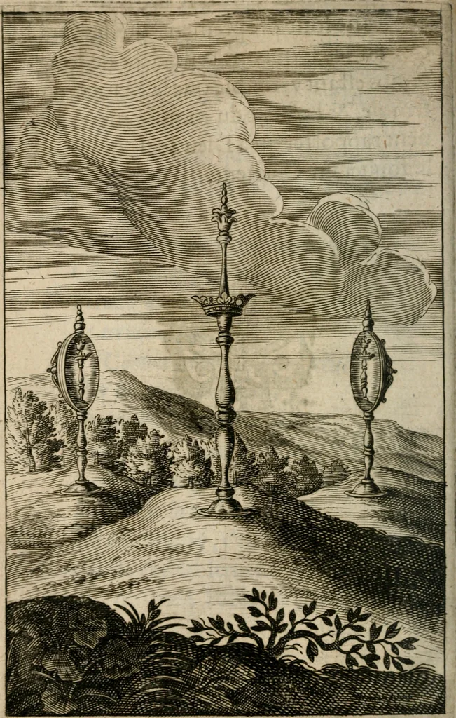 An illustration from Recueil d'emblemes diuers : auec des discours moraux, philosophiques, et politiques, tirez de diuers autheurs, anciens & modernes, 1638, leaf 409