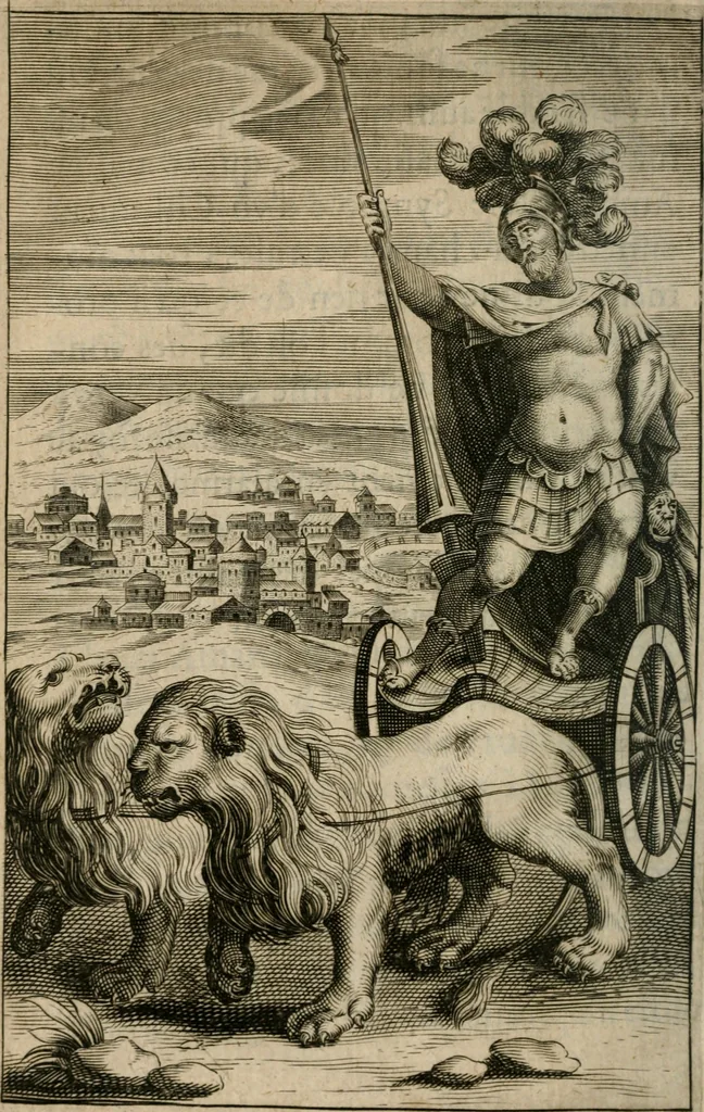 An illustration from Recueil d'emblemes diuers : auec des discours moraux, philosophiques, et politiques, tirez de diuers autheurs, anciens & modernes, 1638, leaf 515