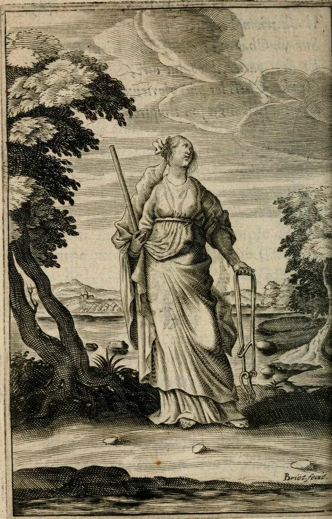 An illustration from Recueil d'emblemes diuers : auec des discours moraux, philosophiques, et politiques, tirez de diuers autheurs, anciens & modernes, 1638, leaf 523