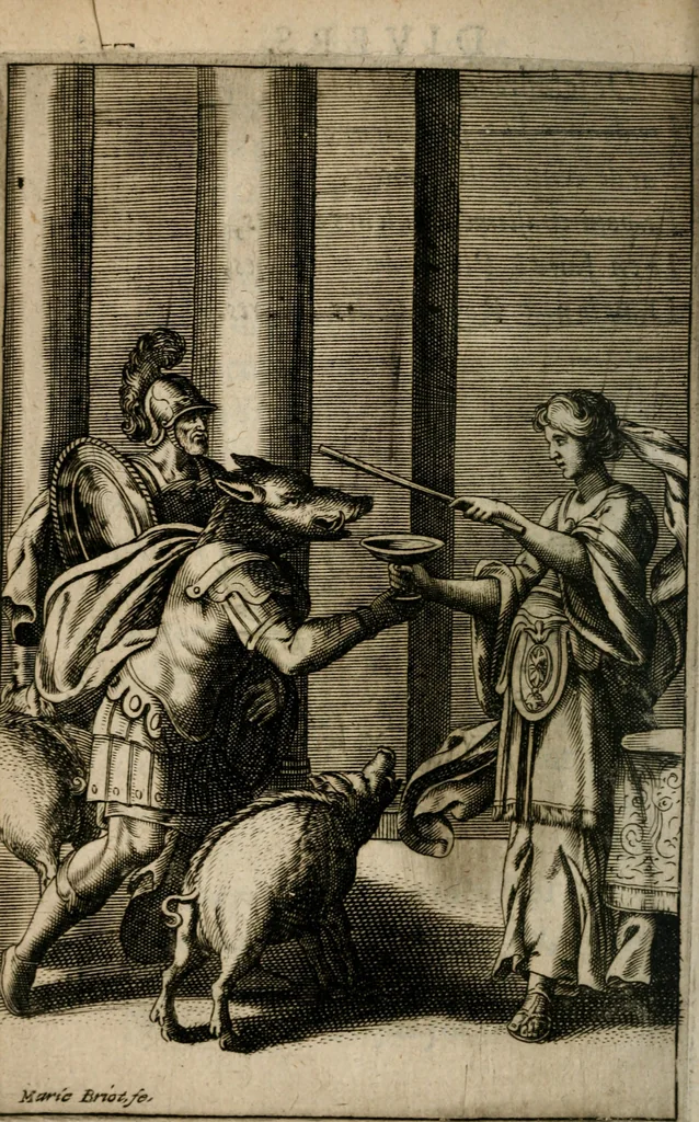 An illustration from Recueil d'emblemes diuers : auec des discours moraux, philosophiques, et politiques, tirez de diuers autheurs, anciens & modernes, 1638, leaf 533