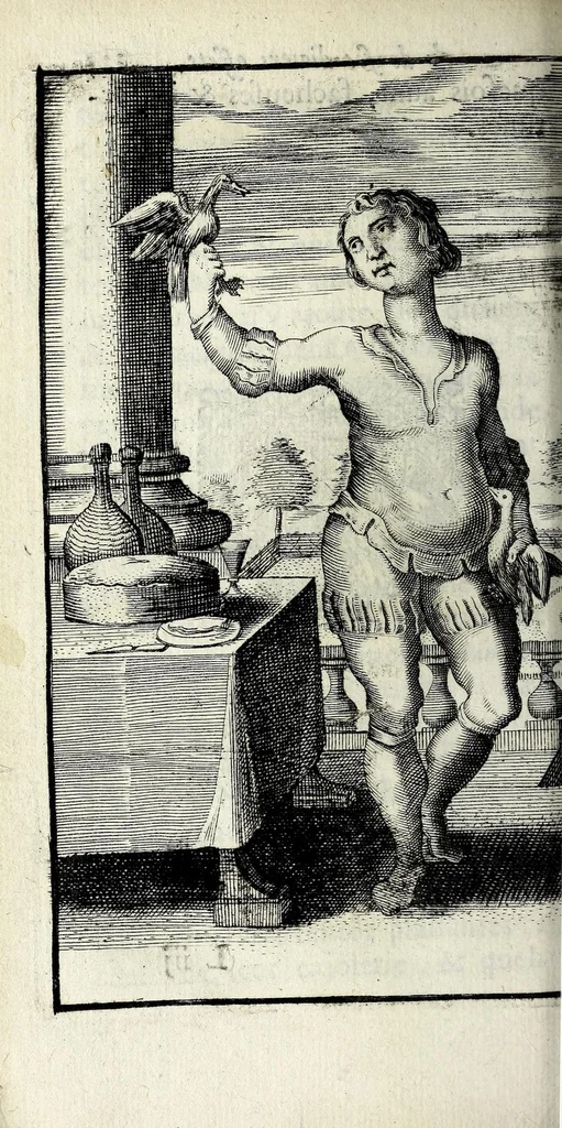 An illustration from Recueil d'emblêmes, ou, Tableaux des sciences & des vertus morales, 1685, leaf 138