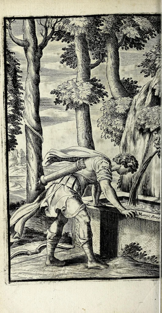 An illustration from Recueil d'emblêmes, ou, Tableaux des sciences & des vertus morales, 1685, leaf 168