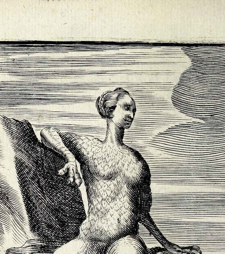 An illustration from Recueil d'emblêmes, ou, Tableaux des sciences & des vertus morales, 1685, leaf 186