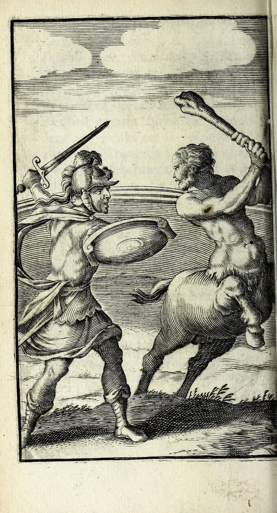 An illustration from Recueil d'emblêmes, ou, Tableaux des sciences & des vertus morales, 1685, leaf 286