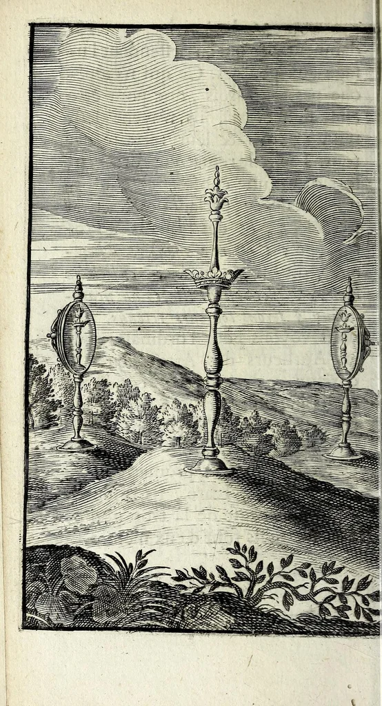 An illustration from Recueil d'emblêmes, ou, Tableaux des sciences & des vertus morales, 1685, leaf 294