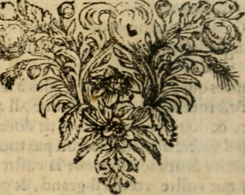 An illustration from Recueil de pièces galantes, en prose [et] en vers, 1668, leaf 195