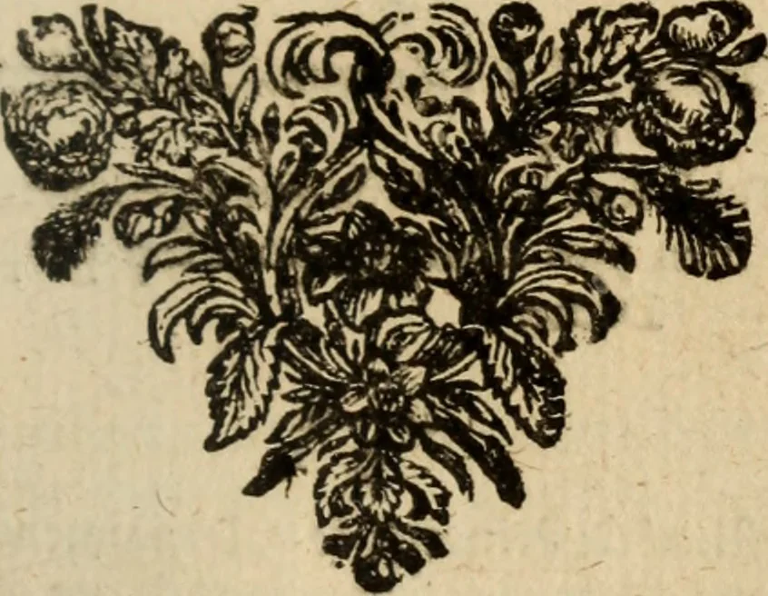 An illustration from Recueil de pièces galantes, en prose [et] en vers, 1668, leaf 422