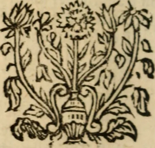 An illustration from Recueil de pièces galantes, en prose [et] en vers, 1668, leaf 575