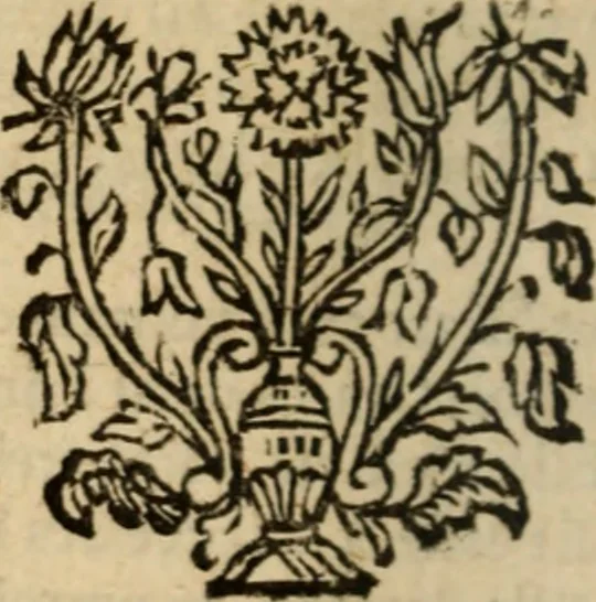 An illustration from Recueil de pièces galantes, en prose [et] en vers, 1668, leaf 577