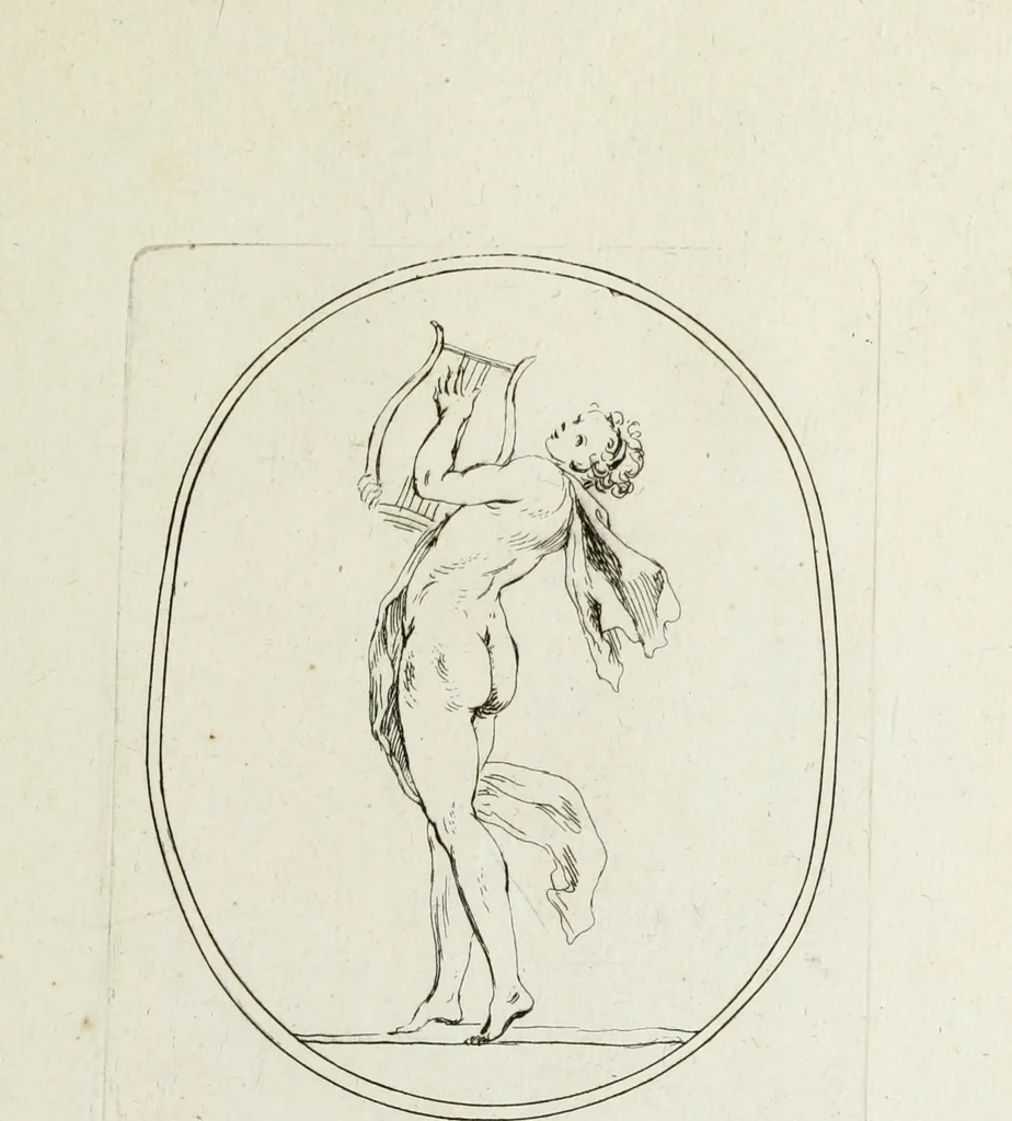 An illustration from Recueil de pierres gravees antiques, 1732, leaf 170