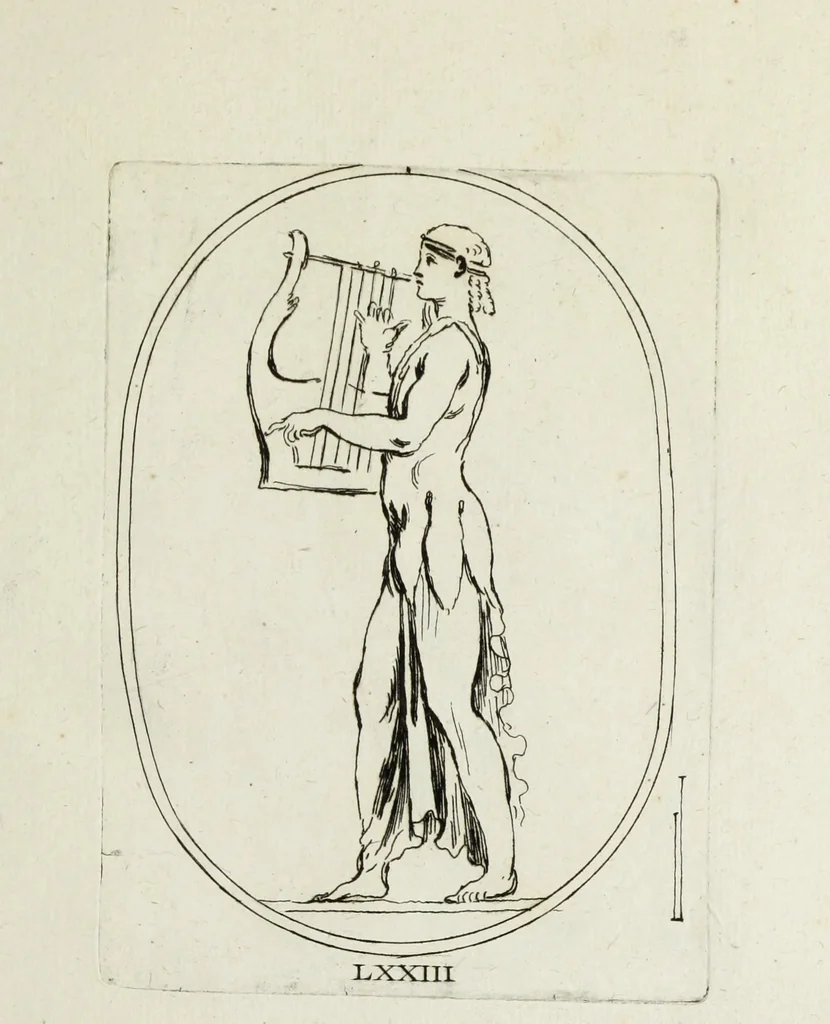 An illustration from Recueil de pierres gravees antiques, 1732, leaf 234