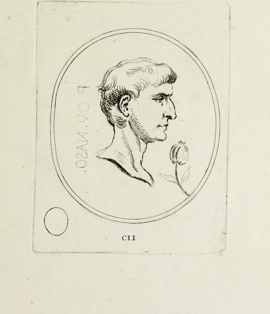 An illustration from Recueil de pierres gravees antiques, 1732, leaf 292
