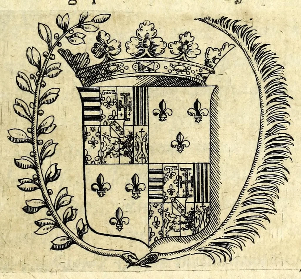 An illustration from Recueil de plusieurs machines militaires et feux artificiels pour la guerre & recreation : auec l'alphabet de Trittemius par laquelle chacun qui sçait escrire peut promptement composer congruement en latin, aussi le moyen d'escrire la nuict á son amy absent, 1620, leaf 101
