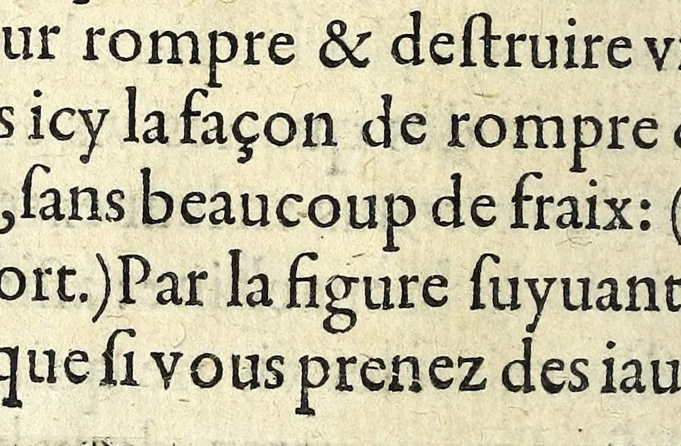 An illustration from Recueil de plusieurs machines militaires et feux artificiels pour la guerre & recreation : auec l'alphabet de Trittemius par laquelle chacun qui sçait escrire peut promptement composer congruement en latin, aussi le moyen d'escrire la nuict á son amy absent, 1620, leaf 62