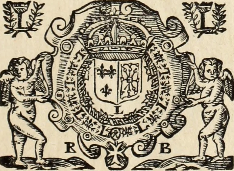 An illustration from Recueil des chartes, créations, confirmations et colonel, capitaines, major, officiers et trois cens archers de la ville de Paris, 1667, leaf 4