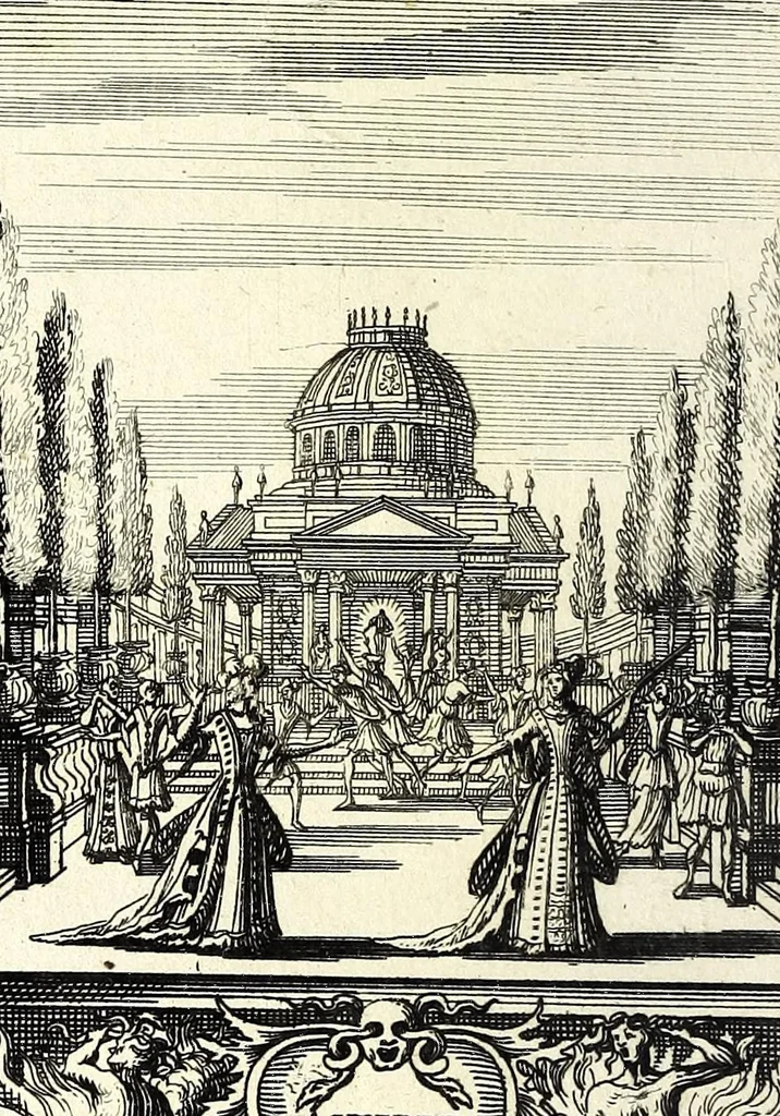 An illustration from Recueil des opera, 1687, leaf 310