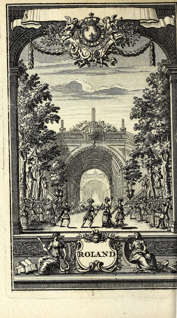 An illustration from Recueil des opera, 1687, leaf 70