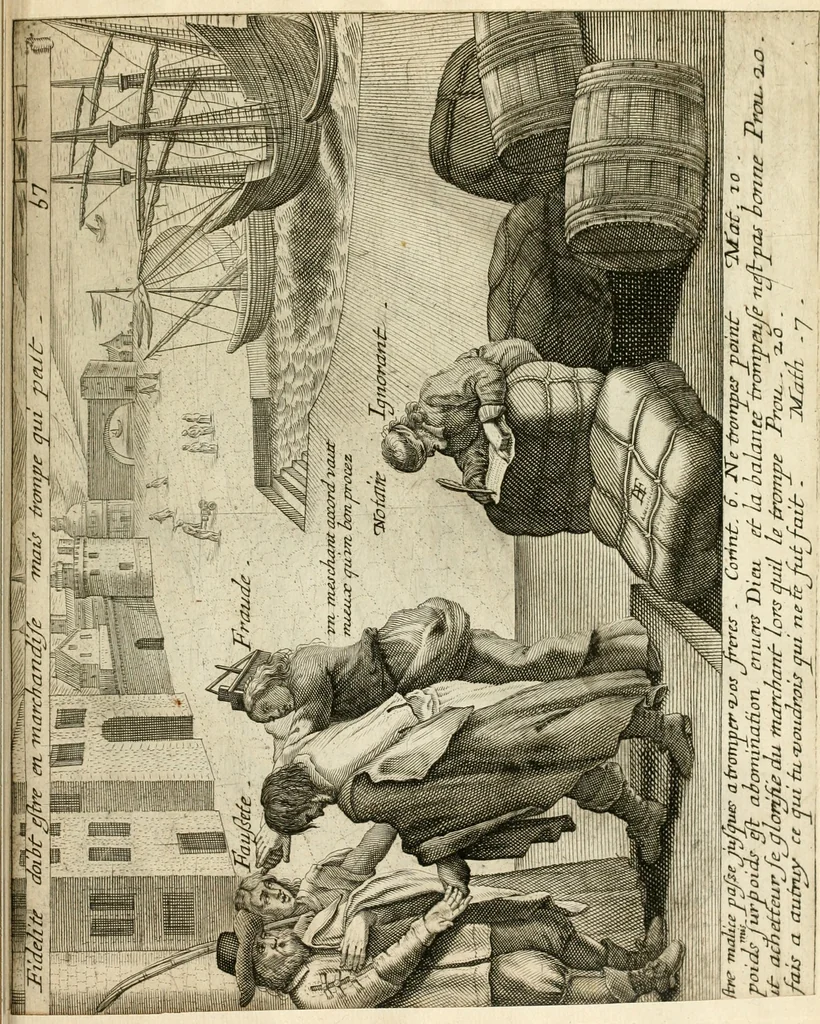 An illustration from Recueil des plus illustres proverbes, divises en trois livres ..., 1657, leaf 110