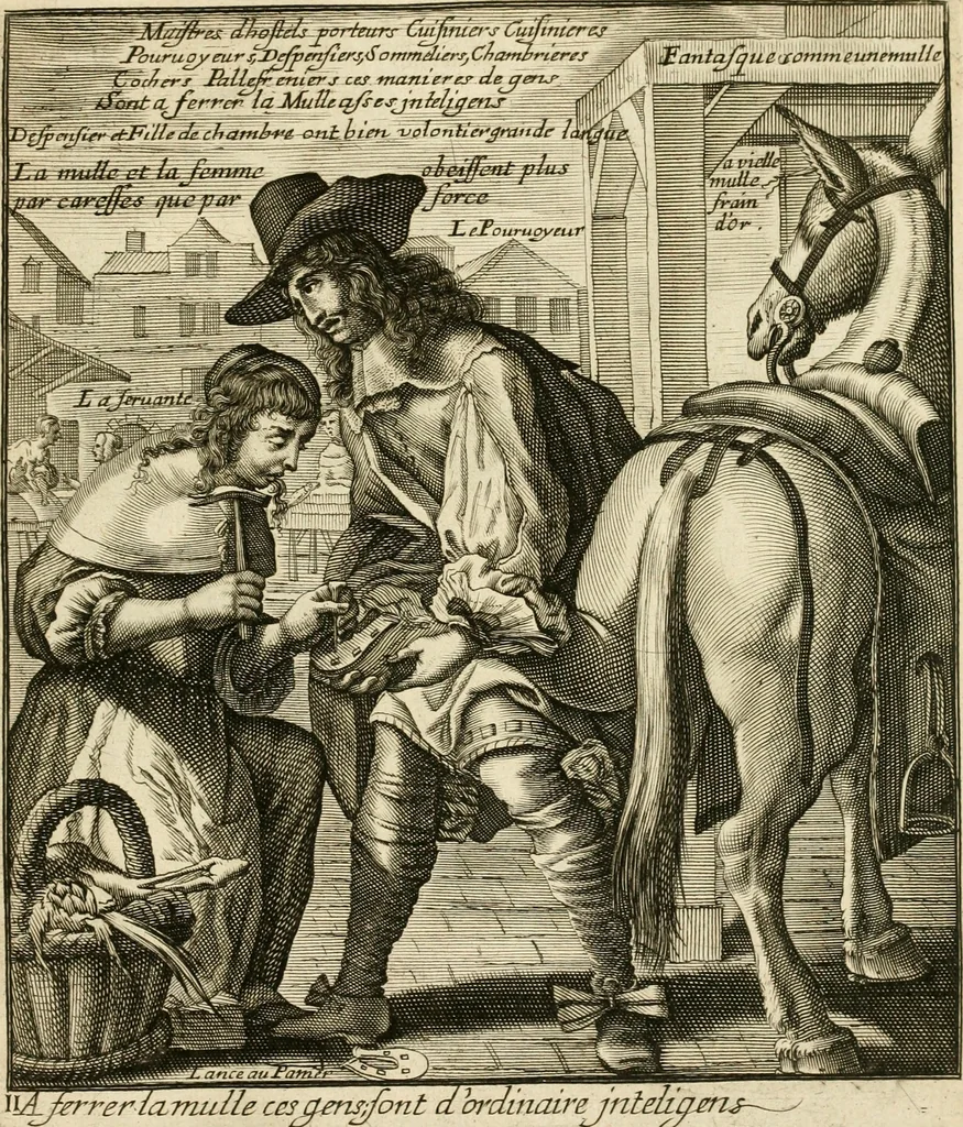 An illustration from Recueil des plus illustres proverbes, divises en trois livres ..., 1657, leaf 136