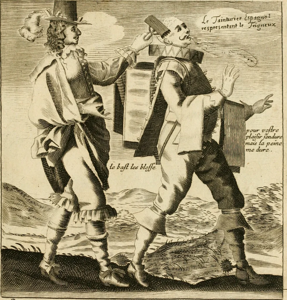 An illustration from Recueil des plus illustres proverbes, divises en trois livres ..., 1657, leaf 150