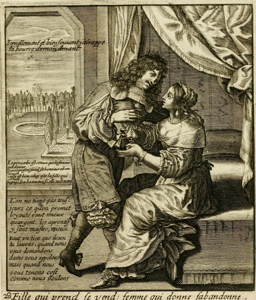 An illustration from Recueil des plus illustres proverbes, divises en trois livres ..., 1657, leaf 170