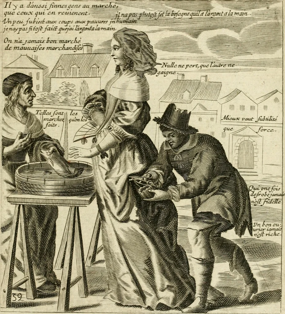An illustration from Recueil des plus illustres proverbes, divises en trois livres ..., 1657, leaf 192