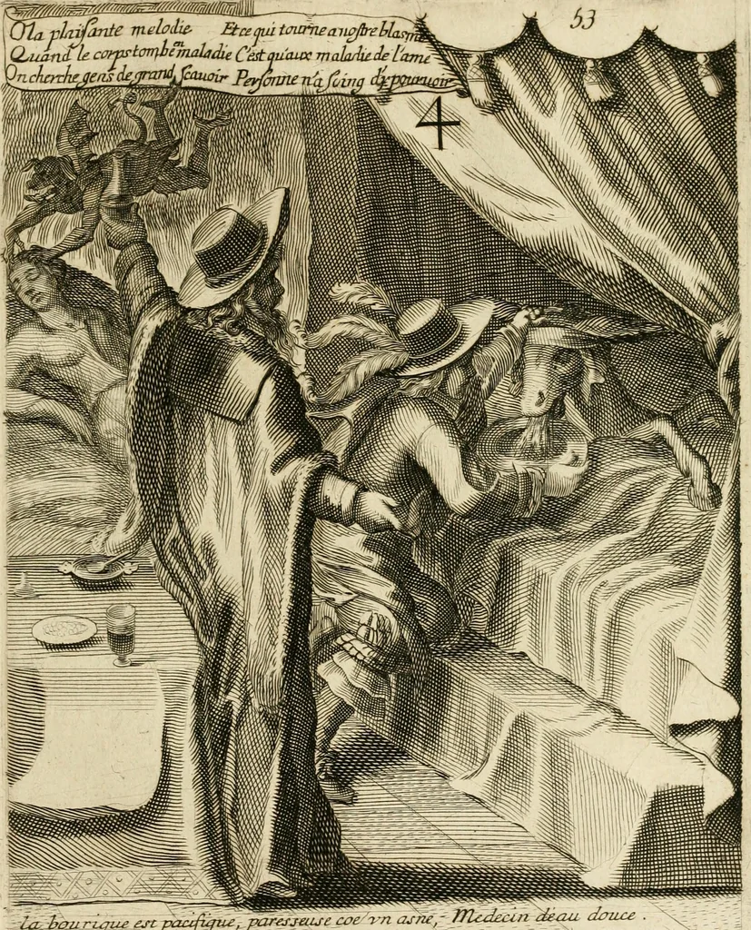 An illustration from Recueil des plus illustres proverbes, divises en trois livres ..., 1657, leaf 212