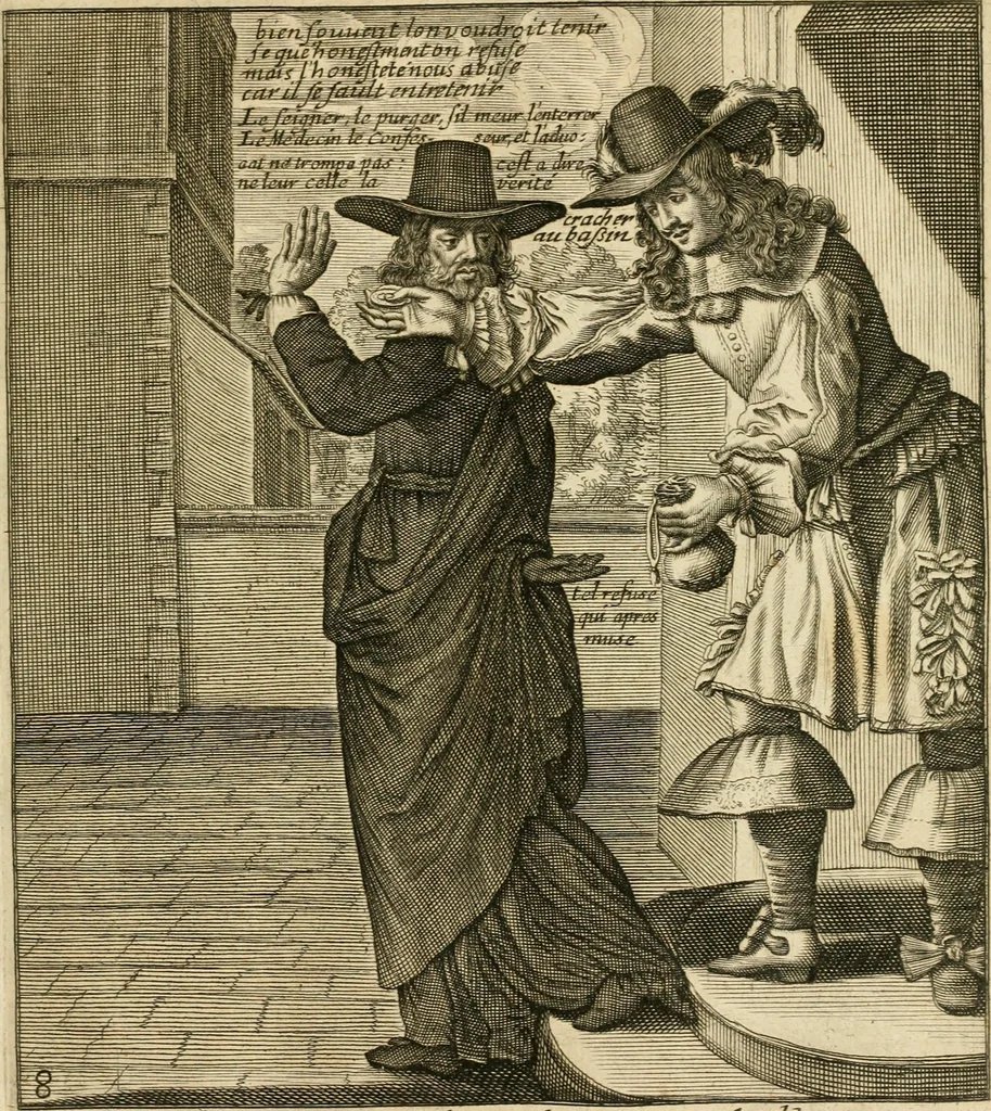 An illustration from Recueil des plus illustres proverbes, divises en trois livres ..., 1657, leaf 22