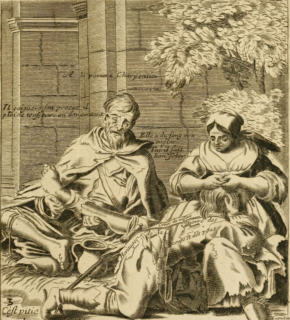 An illustration from Recueil des plus illustres proverbes, divises en trois livres ..., 1657, leaf 246