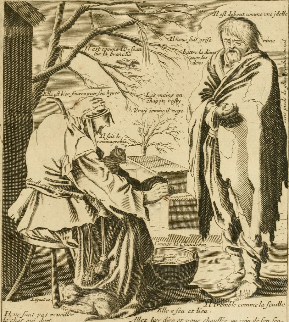 An illustration from Recueil des plus illustres proverbes, divises en trois livres ..., 1657, leaf 248