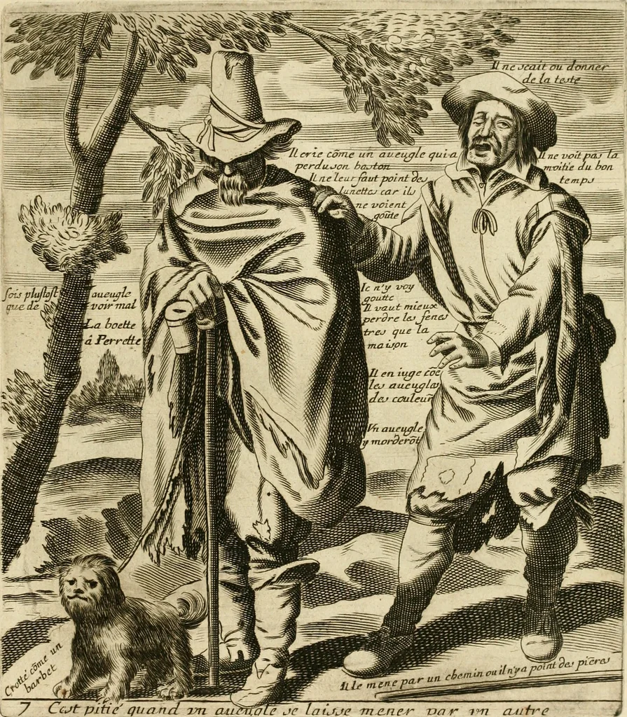 An illustration from Recueil des plus illustres proverbes, divises en trois livres ..., 1657, leaf 254