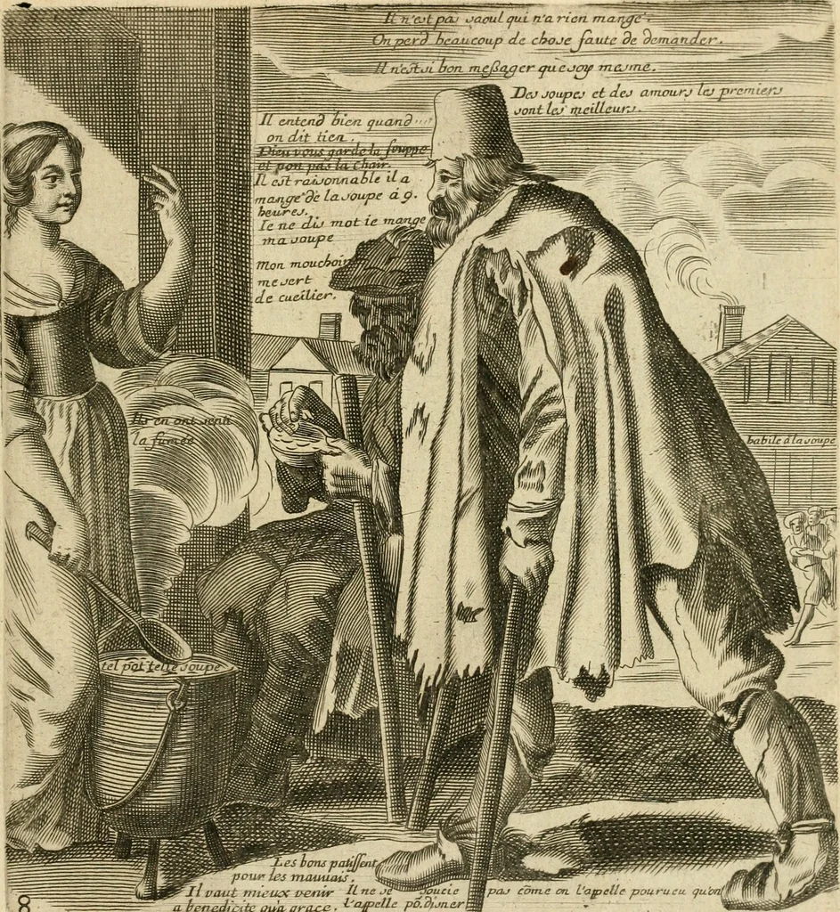 An illustration from Recueil des plus illustres proverbes, divises en trois livres ..., 1657, leaf 256