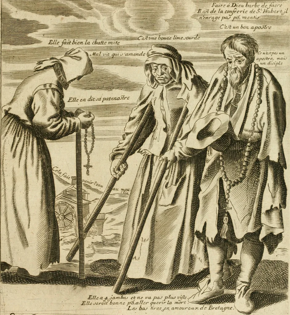An illustration from Recueil des plus illustres proverbes, divises en trois livres ..., 1657, leaf 258