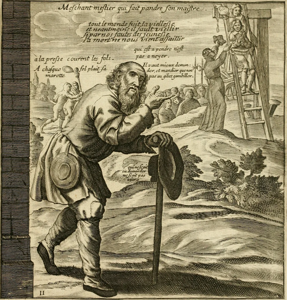 An illustration from Recueil des plus illustres proverbes, divises en trois livres ..., 1657, leaf 262