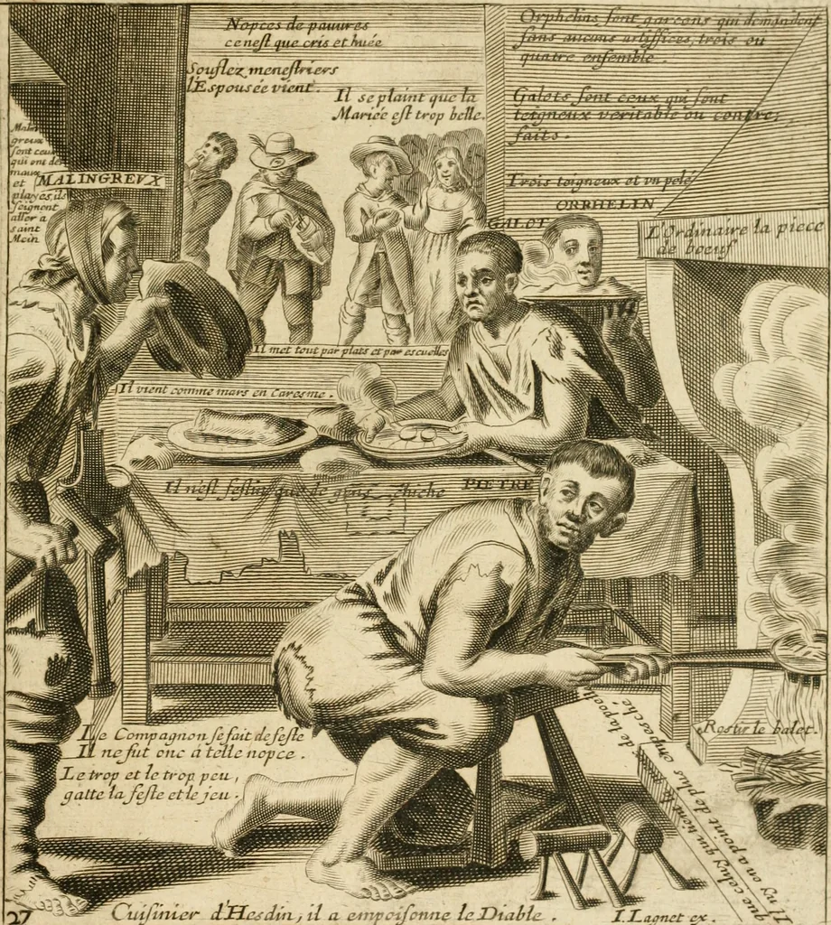An illustration from Recueil des plus illustres proverbes, divises en trois livres ..., 1657, leaf 294