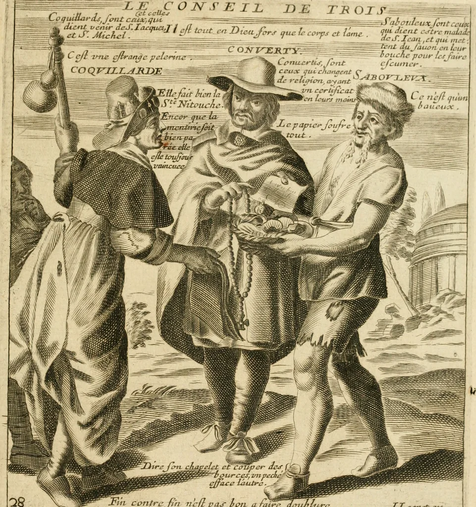 An illustration from Recueil des plus illustres proverbes, divises en trois livres ..., 1657, leaf 296