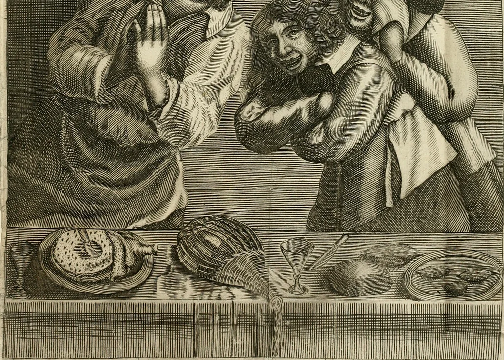 An illustration from Recueil des plus illustres proverbes, divises en trois livres ..., 1657, leaf 302