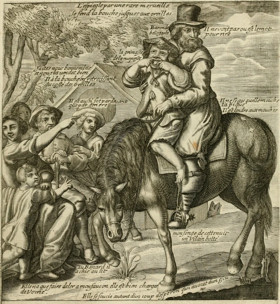 An illustration from Recueil des plus illustres proverbes, divises en trois livres ..., 1657, leaf 314