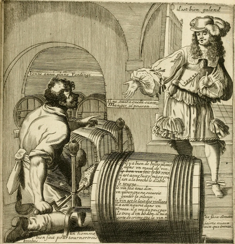 An illustration from Recueil des plus illustres proverbes, divises en trois livres ..., 1657, leaf 334