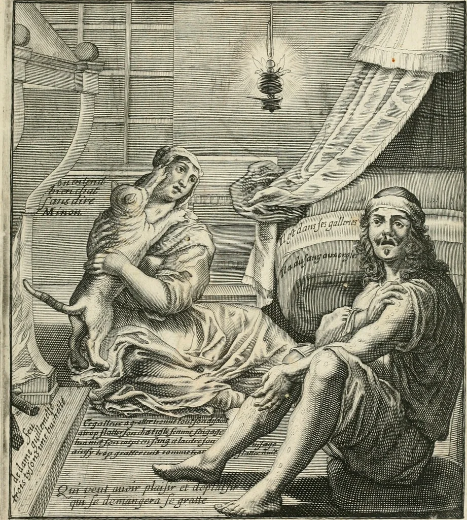 An illustration from Recueil des plus illustres proverbes, divises en trois livres ..., 1657, leaf 34