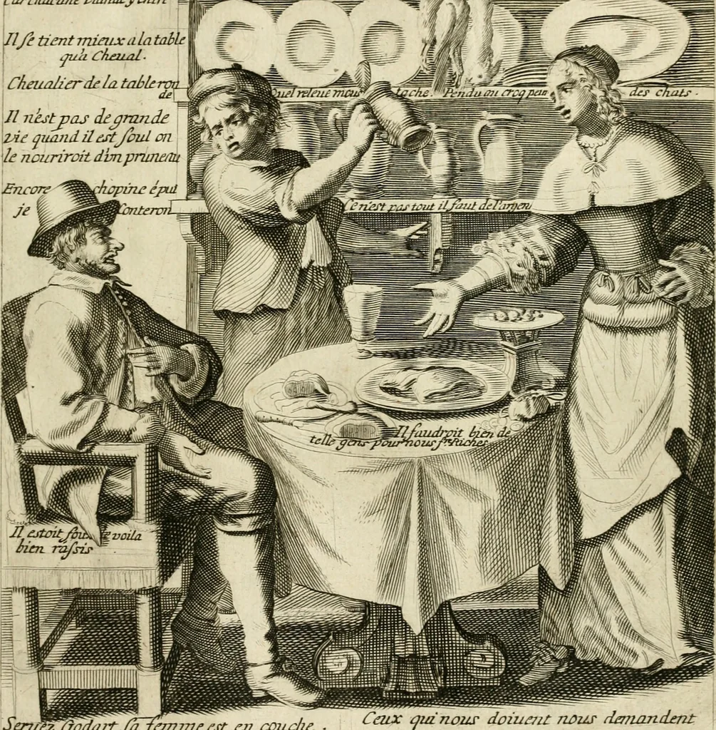 An illustration from Recueil des plus illustres proverbes, divises en trois livres ..., 1657, leaf 360