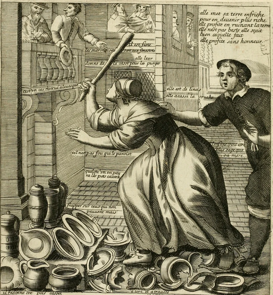 An illustration from Recueil des plus illustres proverbes, divises en trois livres ..., 1657, leaf 362