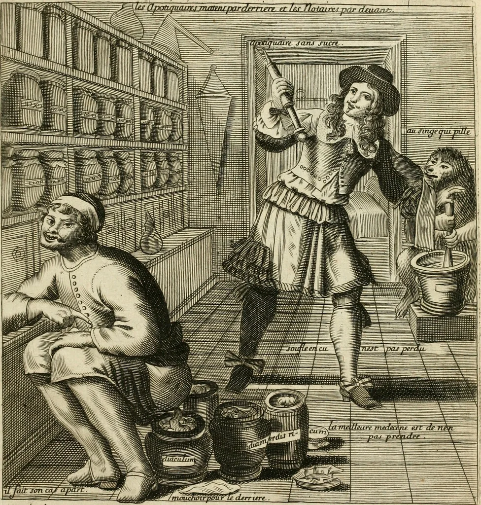An illustration from Recueil des plus illustres proverbes, divises en trois livres ..., 1657, leaf 364