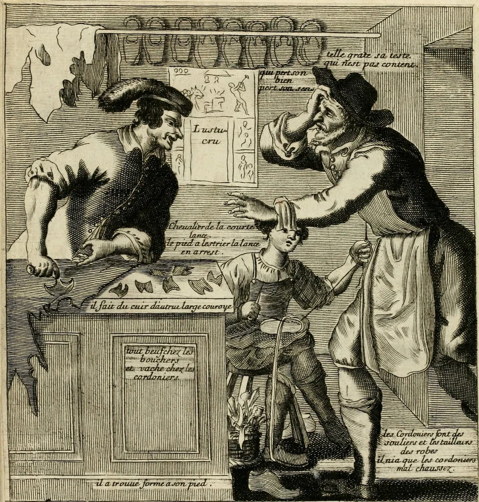 An illustration from Recueil des plus illustres proverbes, divises en trois livres ..., 1657, leaf 366