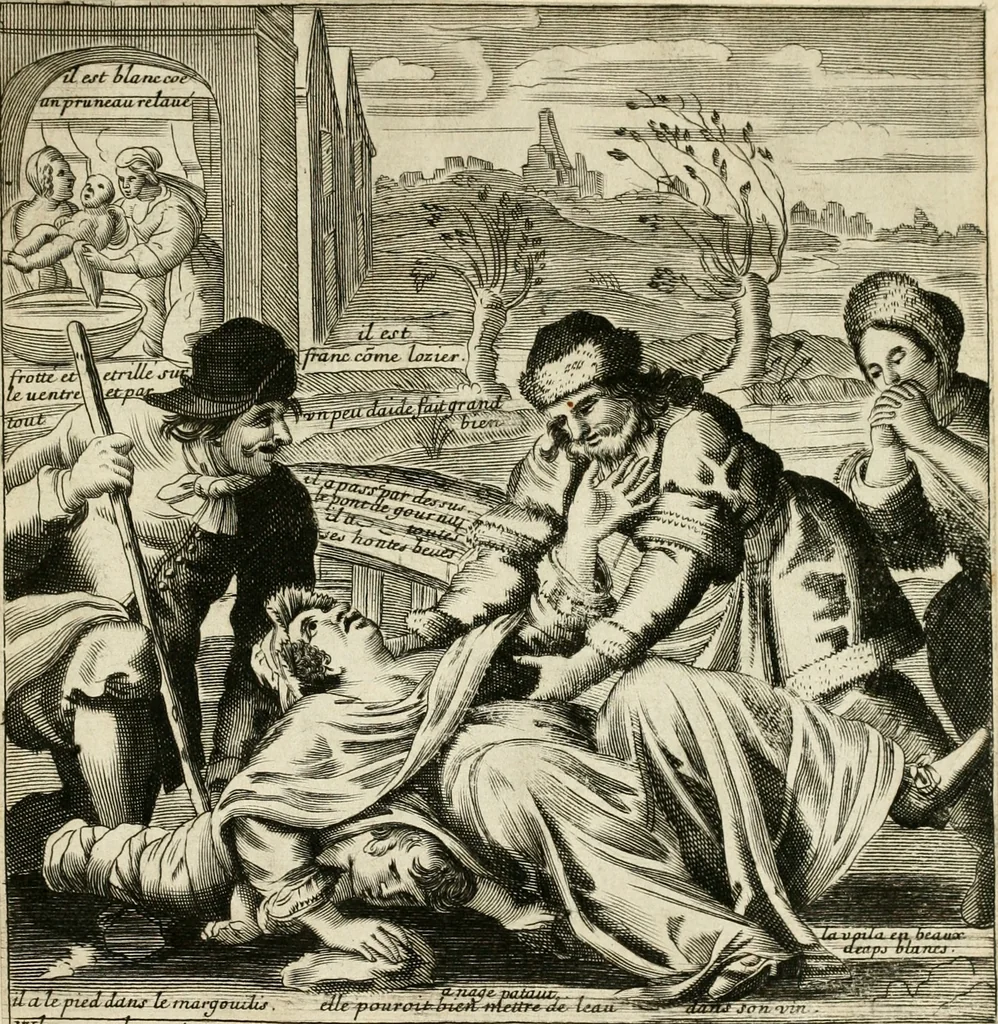 An illustration from Recueil des plus illustres proverbes, divises en trois livres ..., 1657, leaf 370