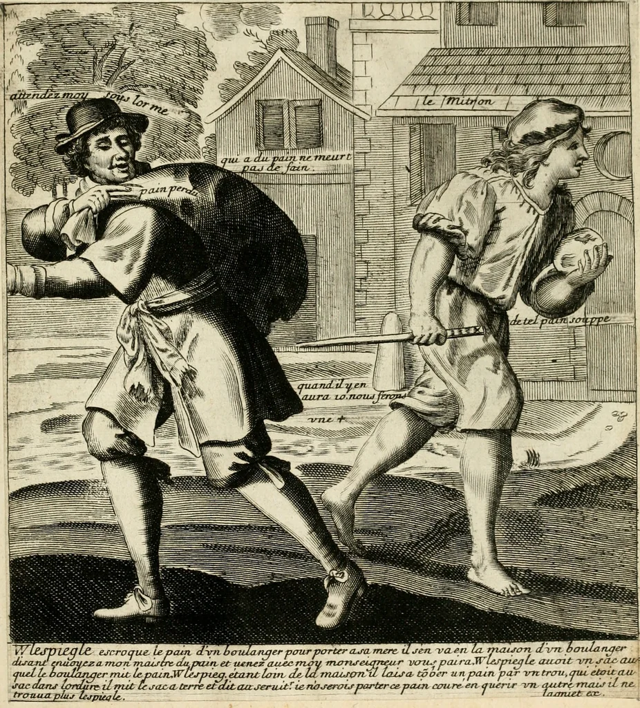 An illustration from Recueil des plus illustres proverbes, divises en trois livres ..., 1657, leaf 374