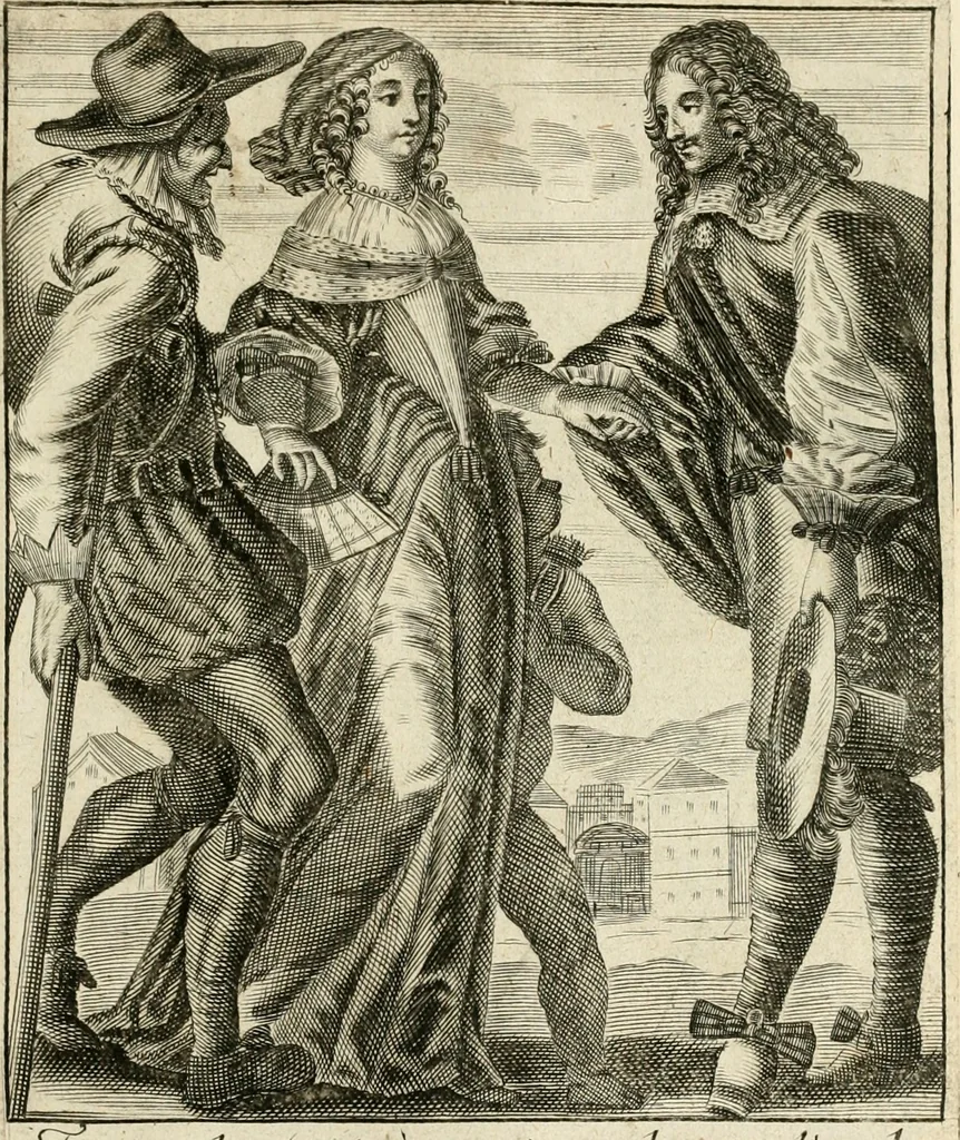 An illustration from Recueil des plus illustres proverbes, divises en trois livres ..., 1657, leaf 392